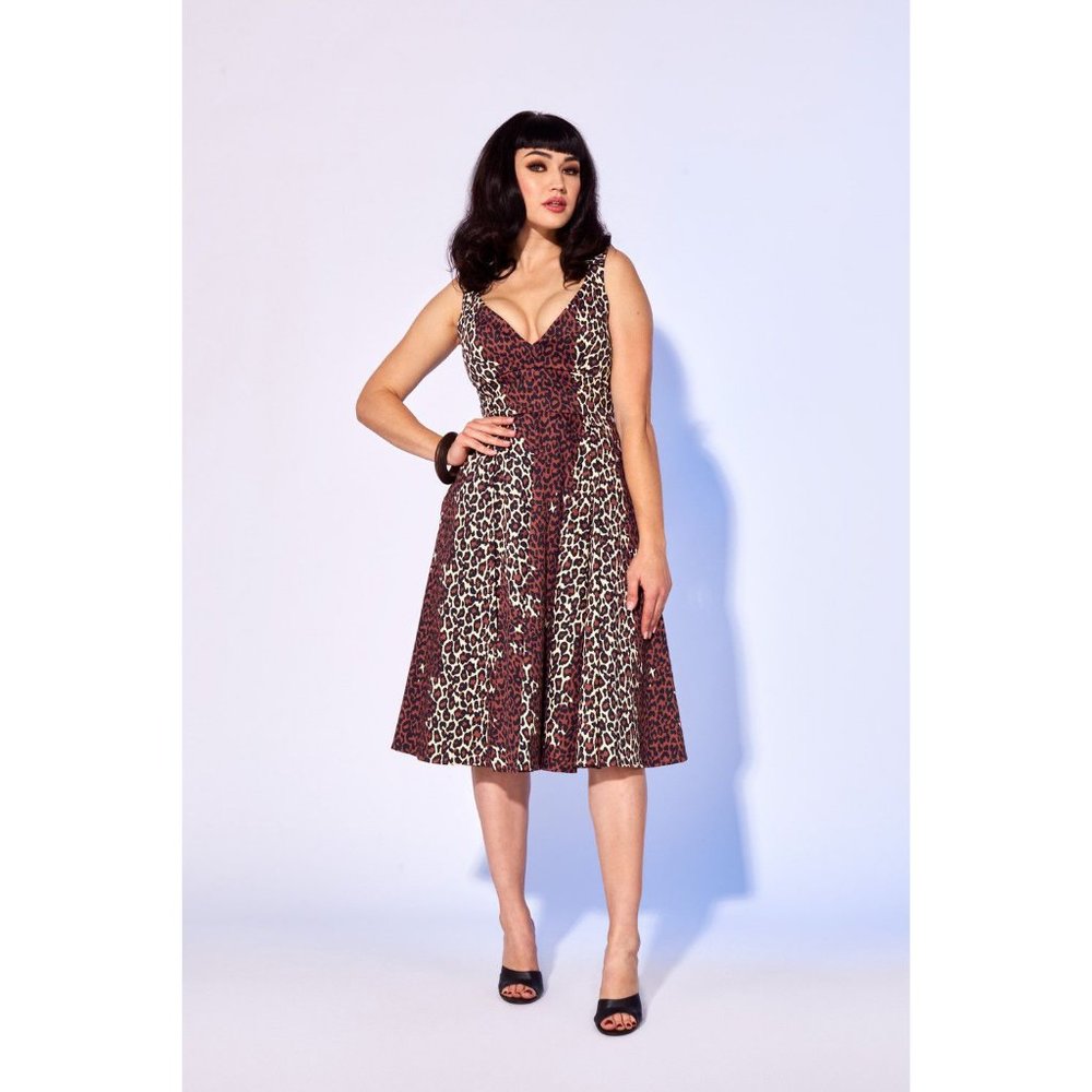 Pinup Couture Leopard Dress